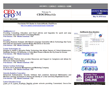 Tablet Screenshot of ceocfomobile.com